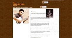 Desktop Screenshot of musichaslegs.com